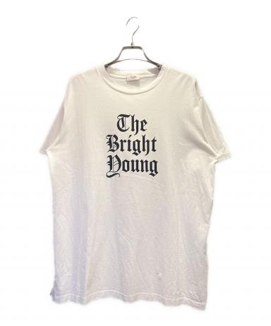 CELINE The Bright Young Tシャツ ホワイト M 中古・古着通販】CELINE (セリーヌ) Bright Young Tシャツ ホワイト