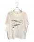 CELINE（セリーヌ）の古着「happy happyプリント入り ルーズTシャツ」｜ホワイト