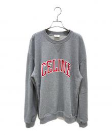 CELINE（セリーヌ）の古着「ロゴ ルーズフィット スウェット」｜グレー