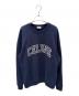 CELINE（セリーヌ）の古着「ルーズ スウェットシャツ 2Y05G670Q.07TZ」｜ネイビー