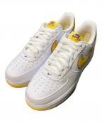 NIKE×Kobe Bryantナイキ×コービーブライアント）の古着「AIR FORCE 1 LOW RETRO QS KB」｜ホワイト×イエロー