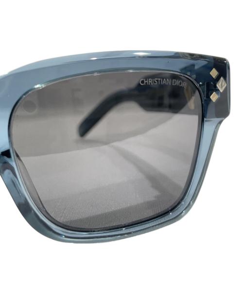 Christian Dior（クリスチャン ディオール）Christian Dior (クリスチャン ディオール) CDダイヤモンド S21 サングラス ブルーの古着・服飾アイテム