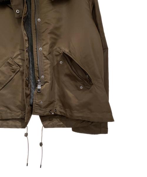 WEEKEND Max Mara（ウィークエンド マックスマーラ）WEEKEND Max Mara (ウィークエンド マックスマーラ) フードファー付きジャケット オリーブ サイズ:40の古着・服飾アイテム