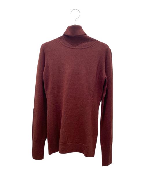 CELINE（セリーヌ）CELINE (セリーヌ) タートルネックニット ブラウン サイズ:Mの古着・服飾アイテム