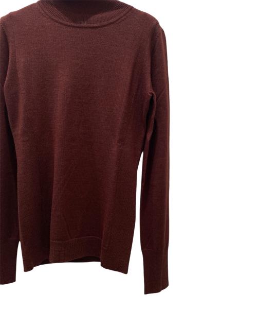 CELINE（セリーヌ）CELINE (セリーヌ) タートルネックニット ブラウン サイズ:Mの古着・服飾アイテム