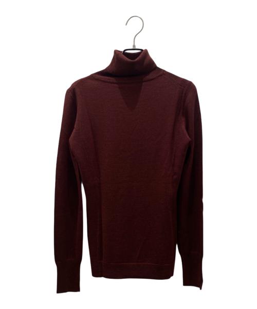 CELINE（セリーヌ）CELINE (セリーヌ) タートルネックニット ブラウン サイズ:Mの古着・服飾アイテム