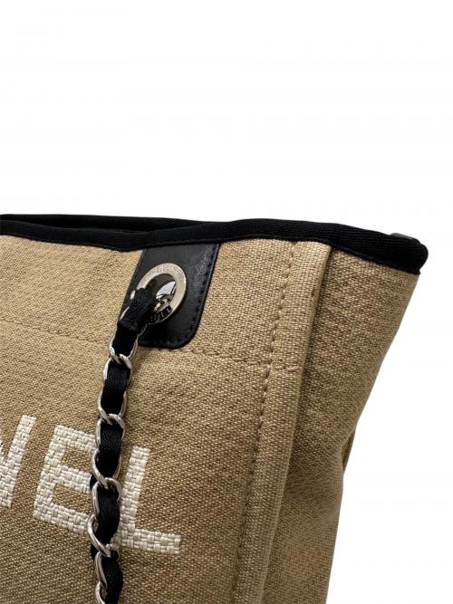 CHANEL（シャネル）CHANEL (シャネル) ドーヴィルPM ベージュ サイズ:PMの古着・服飾アイテム