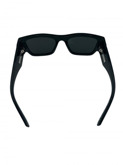 PRADA（プラダ）PRADA (プラダ) トライアングルロゴ サングラス ブラック サイズ:54?20の古着・服飾アイテム