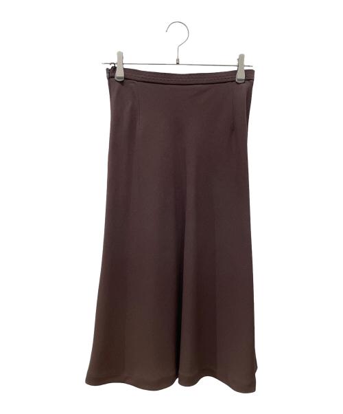 MaxMara（マックスマーラ）MaxMara (マックスマーラ) セットアップスカートスーツ ブラウン サイズ:36の古着・服飾アイテム