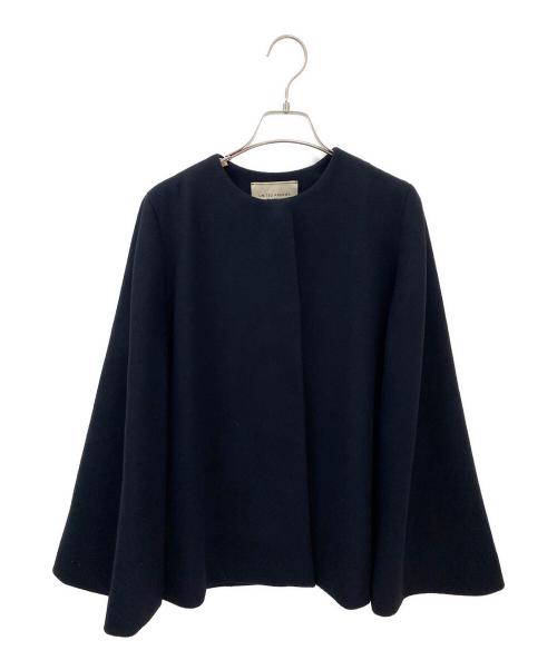 UNITED ARROWS（ユナイテッドアローズ）UNITED ARROWS (ユナイテッドアローズ) ショートケープコート ブラック サイズ:38の古着・服飾アイテム