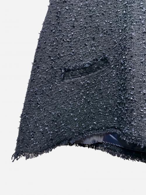 Heve（ヘイヴ）Heve (ヘイヴ) ツイードベスト ネイビー サイズ:FREEの古着・服飾アイテム