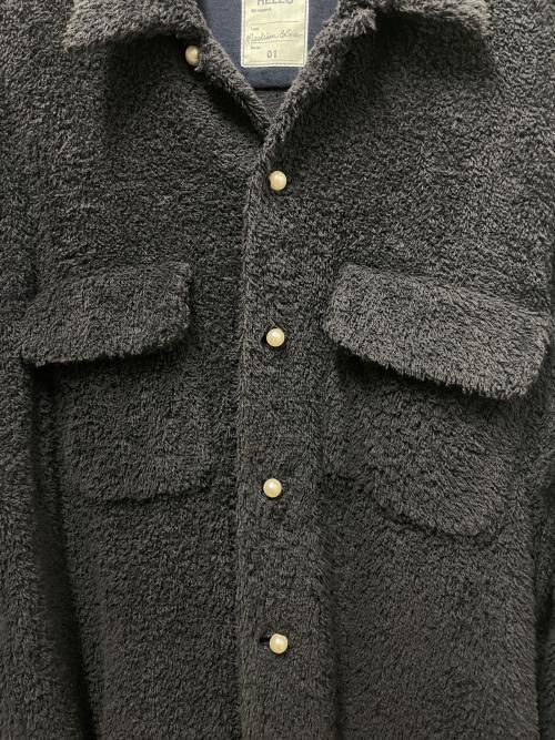 MADISON BLUE（マディソンブルー）MADISON BLUE (マディソンブルー) シャツ FLAP POCKET SH PILE ネイビー サイズ:01の古着・服飾アイテム