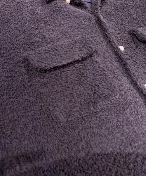 MADISON BLUE（マディソンブルー）MADISON BLUE (マディソンブルー) シャツ FLAP POCKET SH PILE ネイビー サイズ:01の古着・服飾アイテム