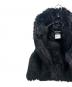 中古・古着 CHANEL (シャネル) ファーベスト　P39553V28708 ブラック サイズ:34：59000円