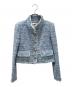 CHANEL（シャネル）の古着「P50 ツイードジャケット」｜スカイブルー