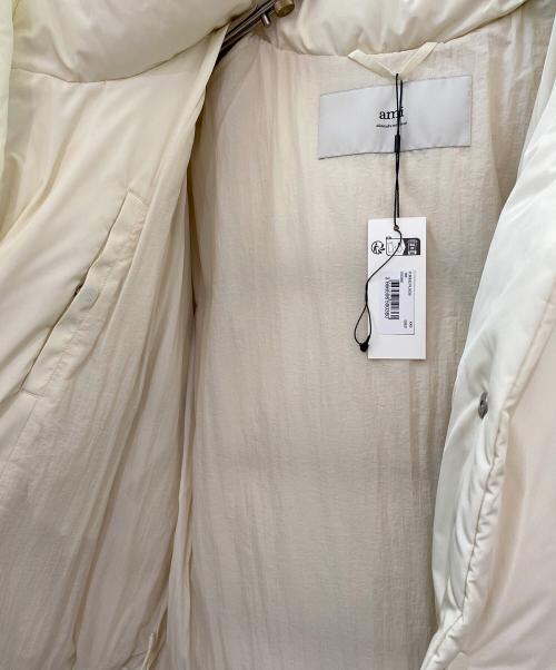 AMI PARIS（アミ パリス）AMI PARIS (アミ パリス) ダウンジャケット クリーム サイズ:XXSの古着・服飾アイテム