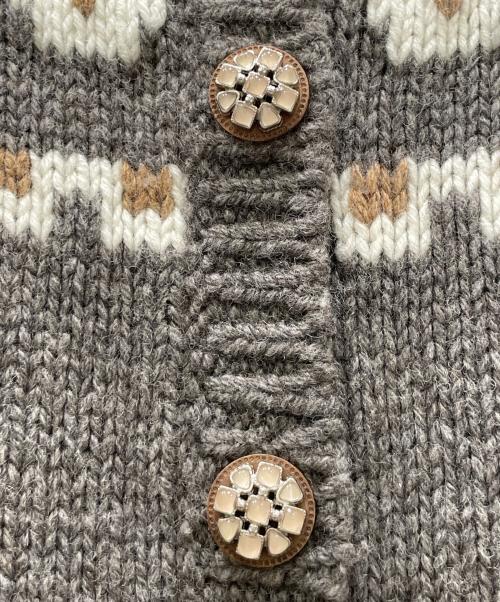 CHANEL（シャネル）CHANEL (シャネル) ニットワンピース　P62588K48050 チャコールグレー サイズ:38の古着・服飾アイテム