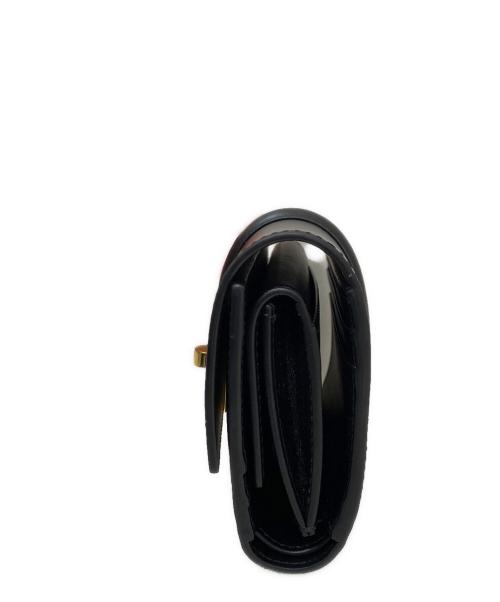 CELINE（セリーヌ）CELINE (セリーヌ) スモール トリフォールドウォレット 16 ブラックの古着・服飾アイテム