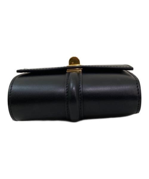 CELINE（セリーヌ）CELINE (セリーヌ) スモール トリフォールドウォレット 16 ブラックの古着・服飾アイテム