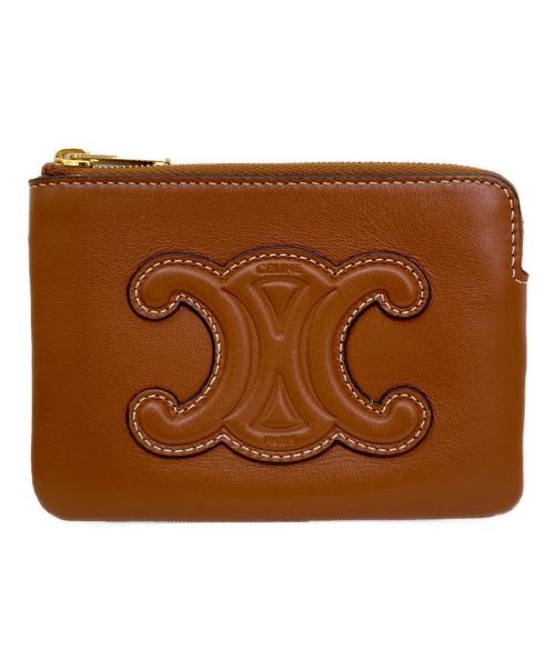 CELINE（セリーヌ）CELINE (セリーヌ) コインパース ブラウンの古着・服飾アイテム