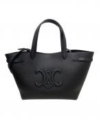 CELINEセリーヌ）の古着「ミニカバアナイスキュイルトリオンフ」｜ブラック