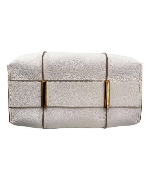 TOD'S（トッズ）TOD'S (トッズ) T TIMELESS トートバッグ ホワイトの古着・服飾アイテム