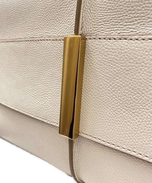 TOD'S（トッズ）TOD'S (トッズ) T TIMELESS トートバッグ ホワイトの古着・服飾アイテム