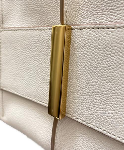 TOD'S（トッズ）TOD'S (トッズ) T TIMELESS トートバッグ ホワイトの古着・服飾アイテム