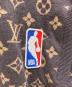 中古・古着 LOUIS VUITTON (ルイ ヴィトン) NBAモノグラムグラフィックジップアップニットブルゾン 21AW ブラウン サイズ:M：200000円