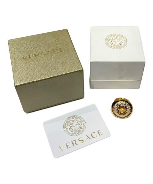 VERSACE（ヴェルサーチェ）VERSACE (ヴェルサーチェ) メデューサクリスタルリング ゴールド サイズ:-の古着・服飾アイテム