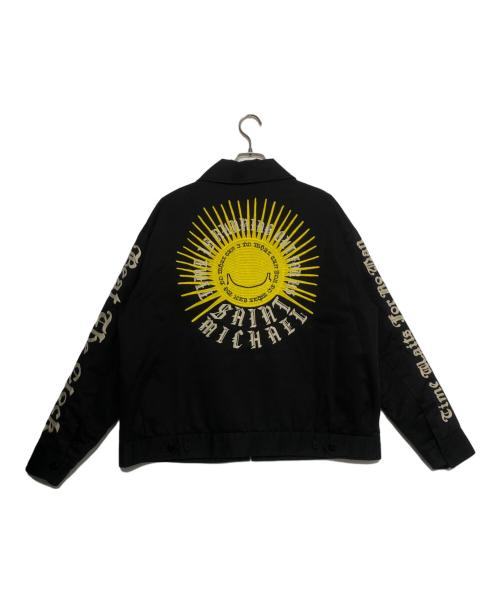 Dickies（ディッキーズ）Dickies (ディッキーズ) SAINT MICHAEL (セントマイケル) WORK JACKET ブラック サイズ:Mの古着・服飾アイテム