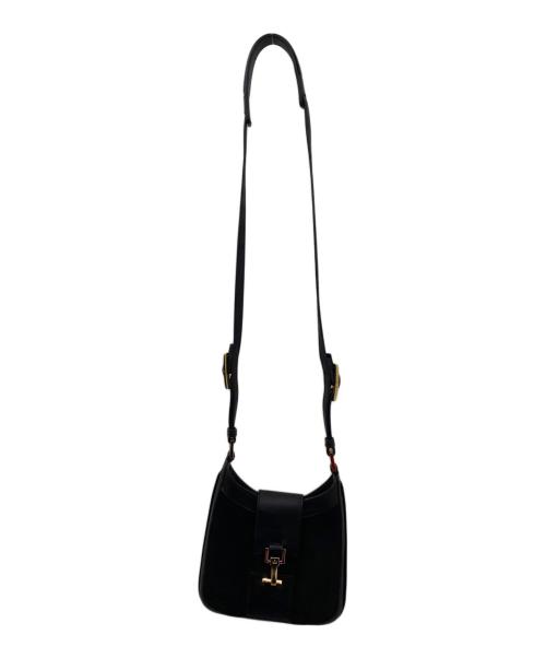GUCCI（グッチ）GUCCI (グッチ) ジャッキーポシェット ブラックの古着・服飾アイテム