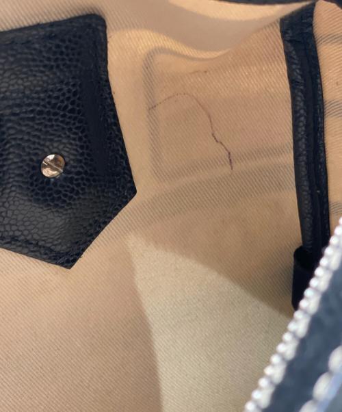 CHANEL（シャネル）CHANEL (シャネル) ミニボストンバッグ イエロー×ブラック サイズ:ミニの古着・服飾アイテム