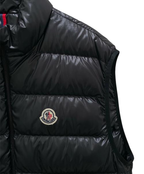 MONCLER（モンクレール）MONCLER (モンクレール) AVBE GILET ダウンベスト ブラック サイズ:4の古着・服飾アイテム