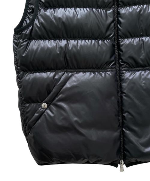 MONCLER（モンクレール）MONCLER (モンクレール) AVBE GILET ダウンベスト ブラック サイズ:4の古着・服飾アイテム