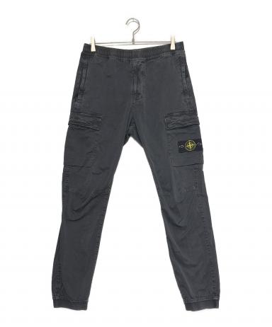 STONE  ブラックカーゴパンツ W 31 STONE ISLAND 製品染め カーゴ パンツ ブラック 系 サイズ 31