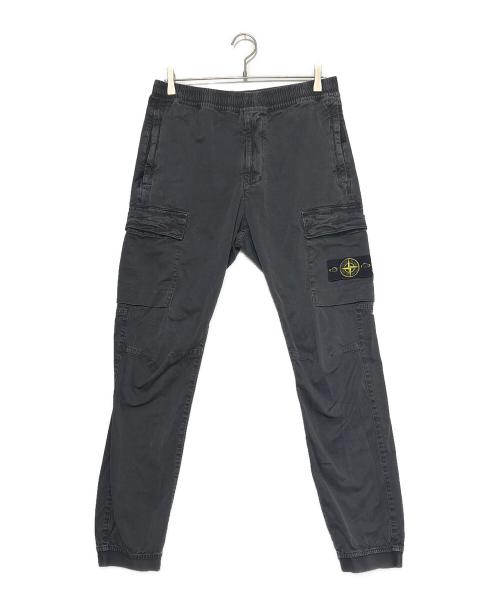 STONE ISLAND（ストーンアイランド）STONE ISLAND (ストーンアイランド) カーゴパンツ ブラック サイズ:Ｗ31の古着・服飾アイテム