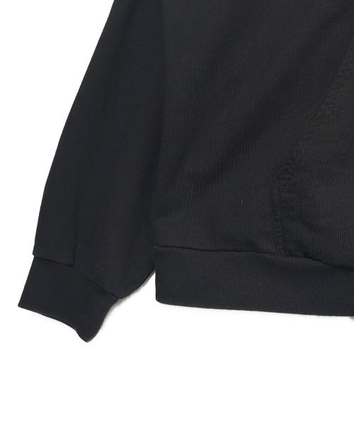 BALENCIAGA（バレンシアガ）BALENCIAGA (バレンシアガ) ロゴ反転ジップパーカー ブラック サイズ:2の古着・服飾アイテム