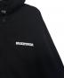 中古・古着 BALENCIAGA (バレンシアガ) ロゴ反転ジップパーカー ブラック サイズ:2：60000円