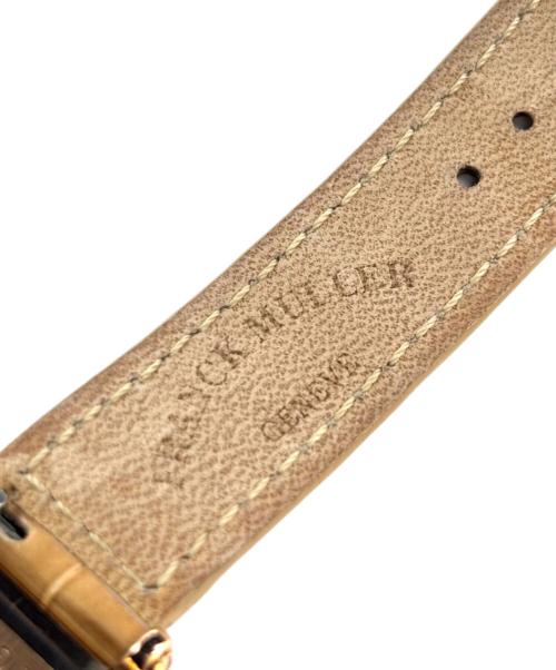 FRANCK MULLER（フランクミュラー）ランクミュラー ロングアイランド ホワイトシェル インデックスダイヤ/Long Island White Mother of Pearl Dial Diamond Index/902 QZ REL MOP CD 1R/白蝶貝文字盤/K18Pの古着・服飾アイテム