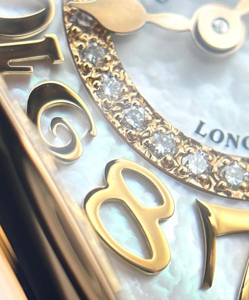 FRANCK MULLER（フランクミュラー）ランクミュラー ロングアイランド ホワイトシェル インデックスダイヤ/Long Island White Mother of Pearl Dial Diamond Index/902 QZ REL MOP CD 1R/白蝶貝文字盤/K18Pの古着・服飾アイテム