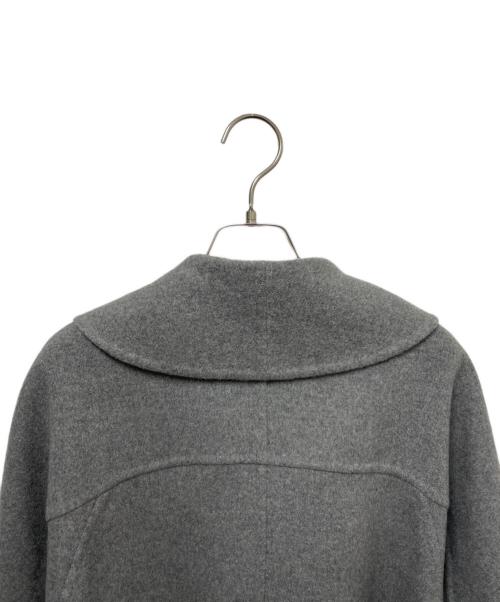 HERMES（エルメス）HERMES (エルメス) カシミヤダブルフェイスコート グレー サイズ:34の古着・服飾アイテム