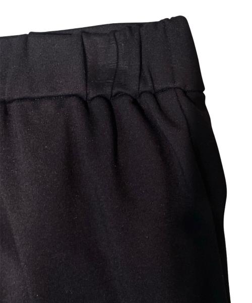 YORI（ヨリ）YORI (ヨリ) ぬくぬくフロントスリットレギパン ブラック サイズ:38の古着・服飾アイテム