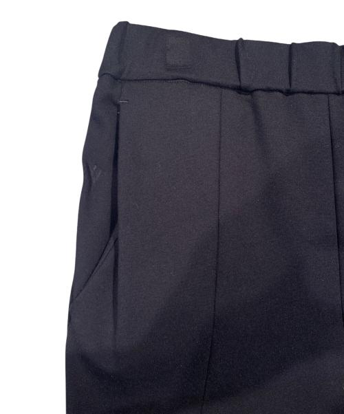 YORI（ヨリ）YORI (ヨリ) ぬくぬくフロントスリットレギパン ブラック サイズ:38の古着・服飾アイテム