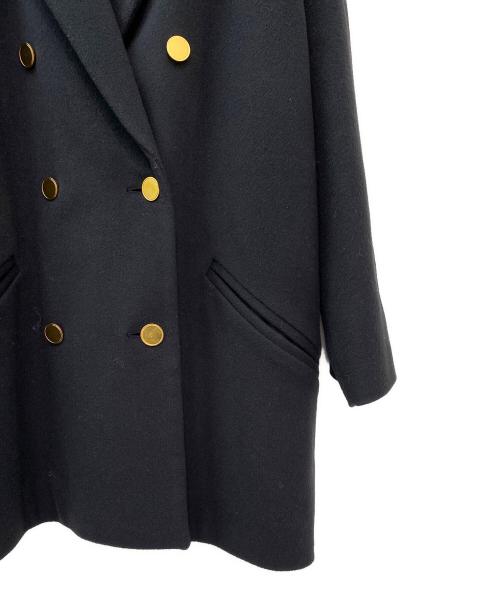 EVERYDAY I LIKE.（エヴリデイ アイ ライク）EVERYDAY I LIKE. (エヴリデイ アイ ライク) Short Double Coat ネイビー サイズ:Freeの古着・服飾アイテム