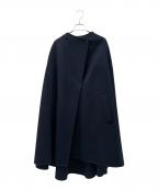 VERMEIL par ienaヴェルメイユ パー イエナ）の古着「ラムカシミヤ マントコート」｜ネイビー