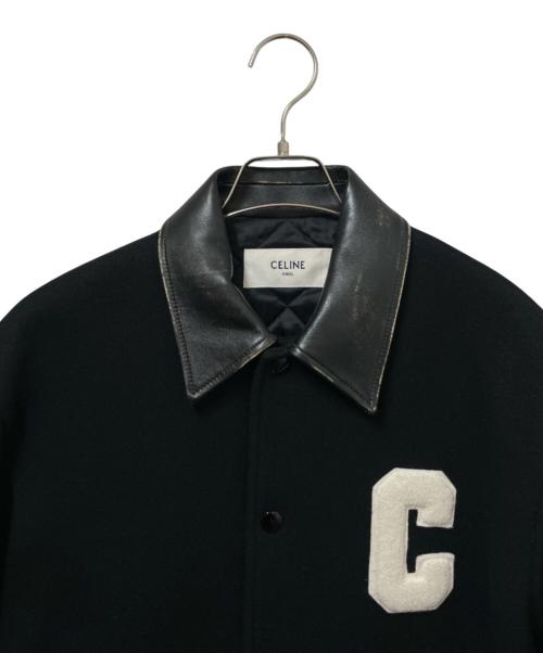 CELINE（セリーヌ）CELINE (セリーヌ) テディジャケット ブラック サイズ:46の古着・服飾アイテム