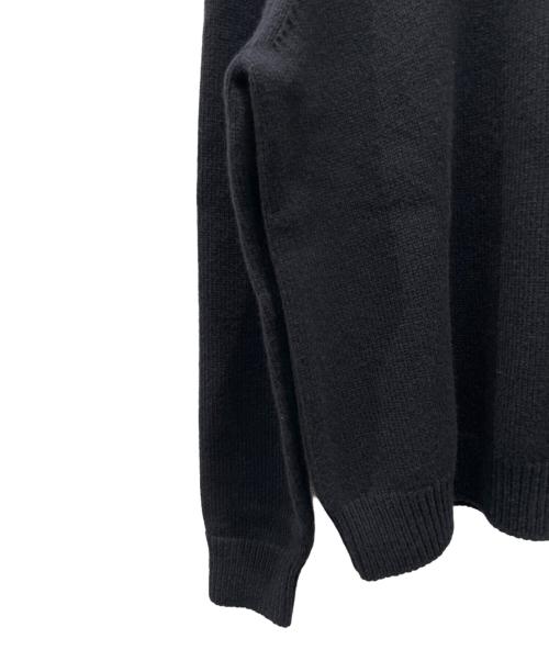 CELINE（セリーヌ）CELINE (セリーヌ) トリオンフクルーネックセーター ブラック サイズ:Mの古着・服飾アイテム