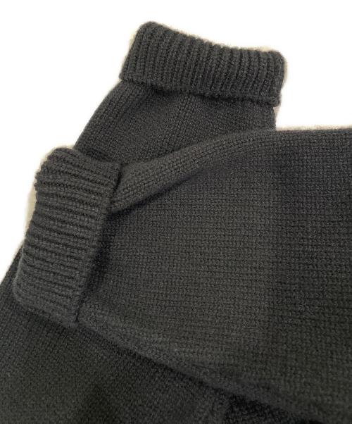 CELINE（セリーヌ）CELINE (セリーヌ) トリオンフクルーネックセーター ブラック サイズ:Mの古着・服飾アイテム