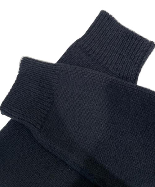 CELINE（セリーヌ）CELINE (セリーヌ) トリオンフクルーネックセーター ブラック サイズ:Mの古着・服飾アイテム